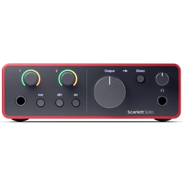 Focusrite Scarlett Solo Audio Interface (4th Gen)