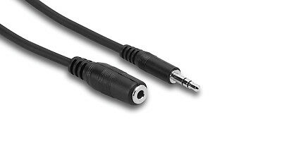 Hosa MHE-110 Headphone Ext. Cable 3.5mm TRSF to 3.5mm TRSM 10ft