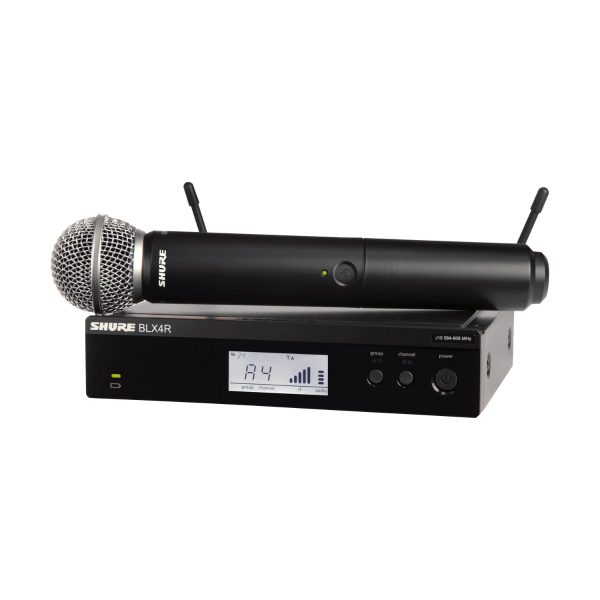 Shure BLX24R/SM58 Handheld Wireless System