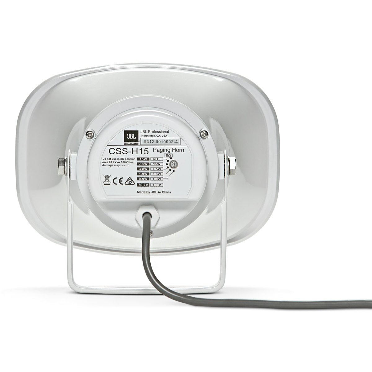 JBL CSS-H15 Paging Horn (4-pk)