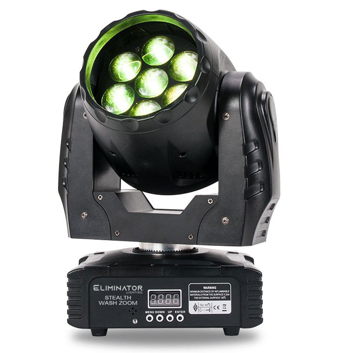 Eliminator Lighting Stealth Wash Zoom Moving Head Fixture