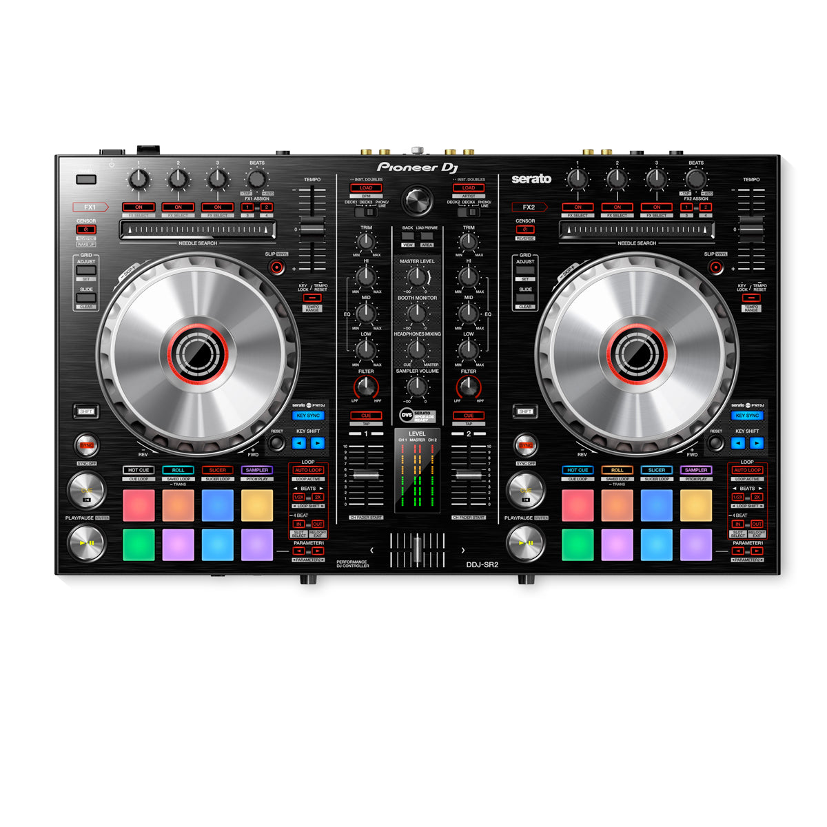 Pioneer DJ DDJ-SR2 Portable 2-Channel Controller for Serato DJ