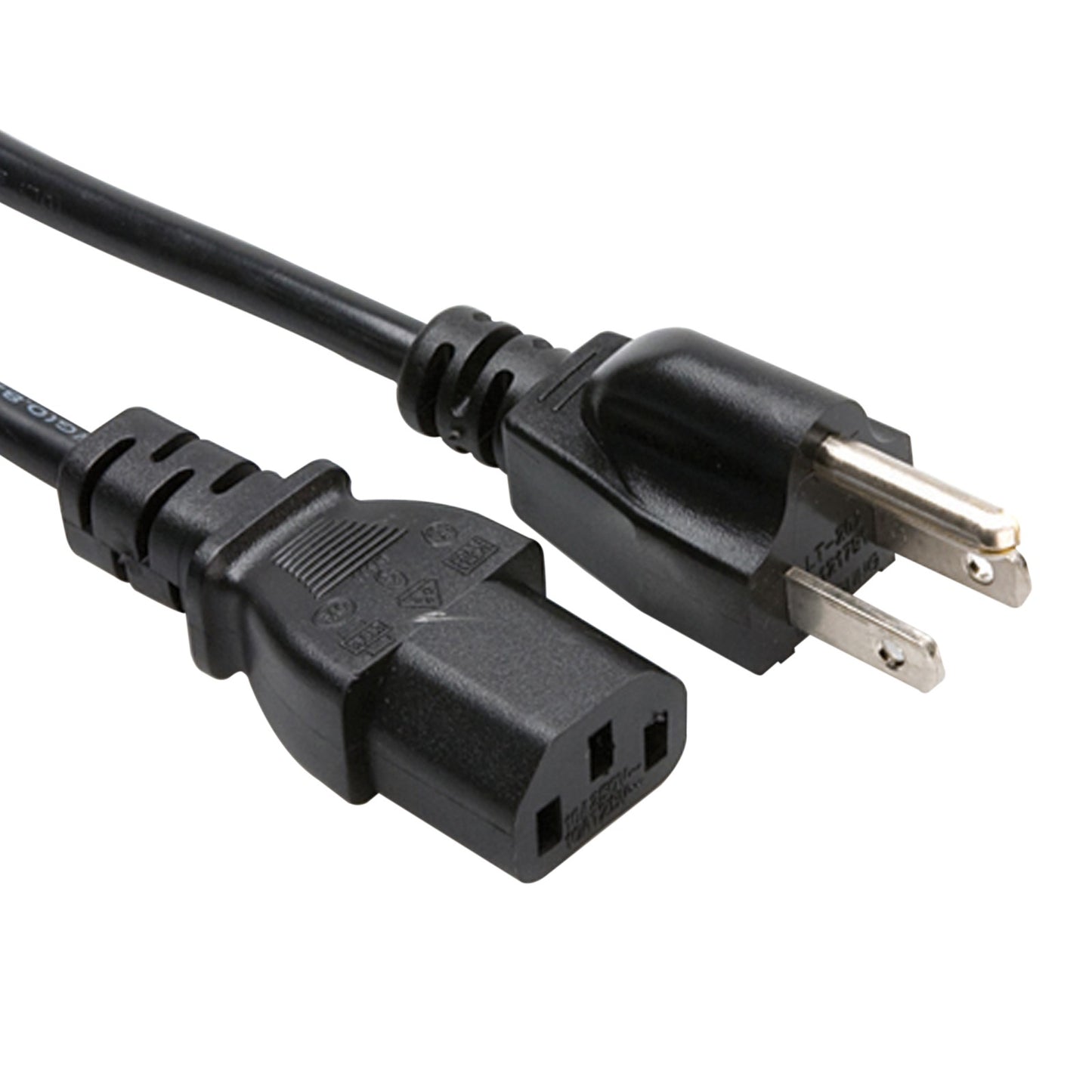 Hosa PWC-148 IEC C13 to NEMA 5-15P Power Cable, 8ft