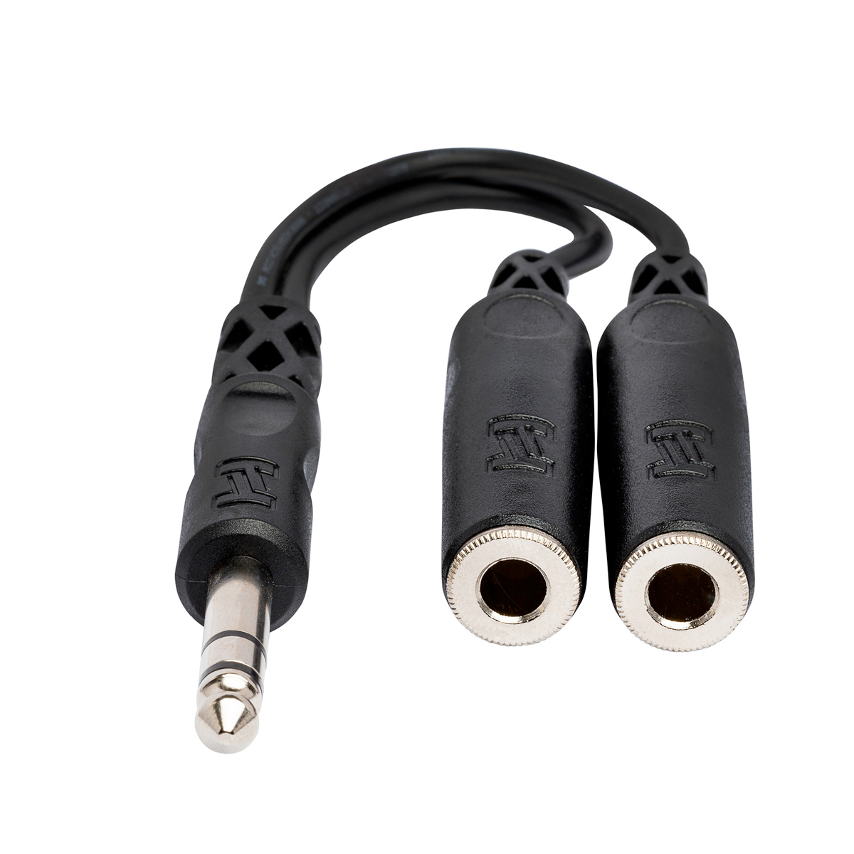 Hosa YPP-118 1/4" TRS to Dual 1/4" TRSF Y Cable
