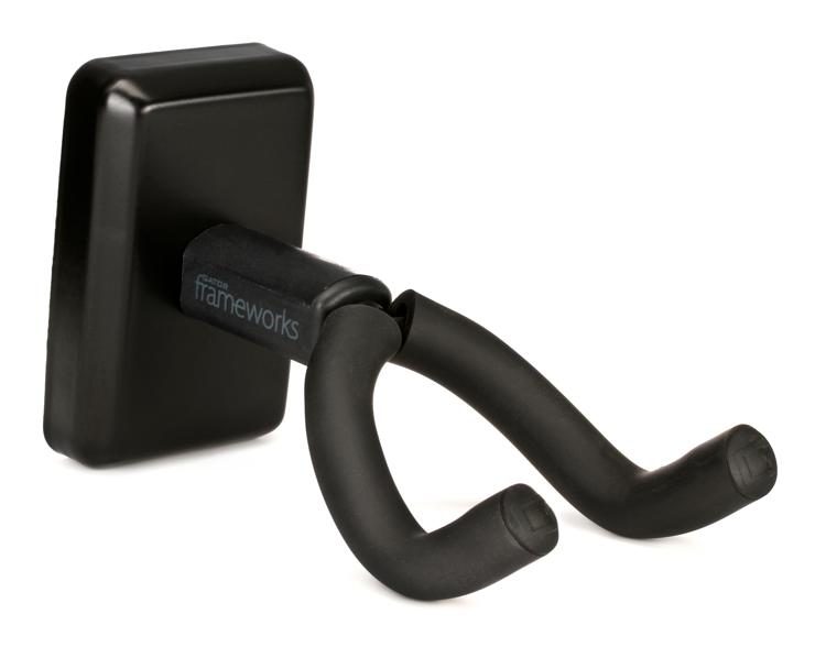 Gator GFW-GTR-HNGRBLK Guitar Wall Hanger (black)