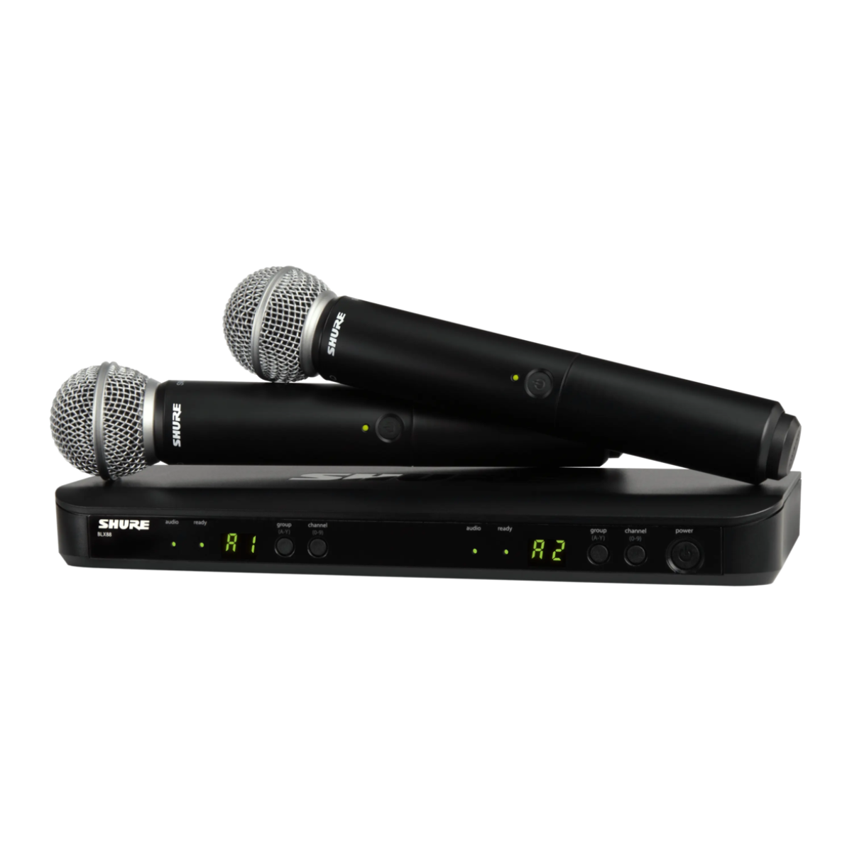 Shure BLX288/SM58 Dual-Channel Wireless Handheld Microphone System