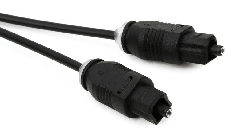 Hosa OPT-110 Fibre Optic TOSLINK to Same Cable, 10ft