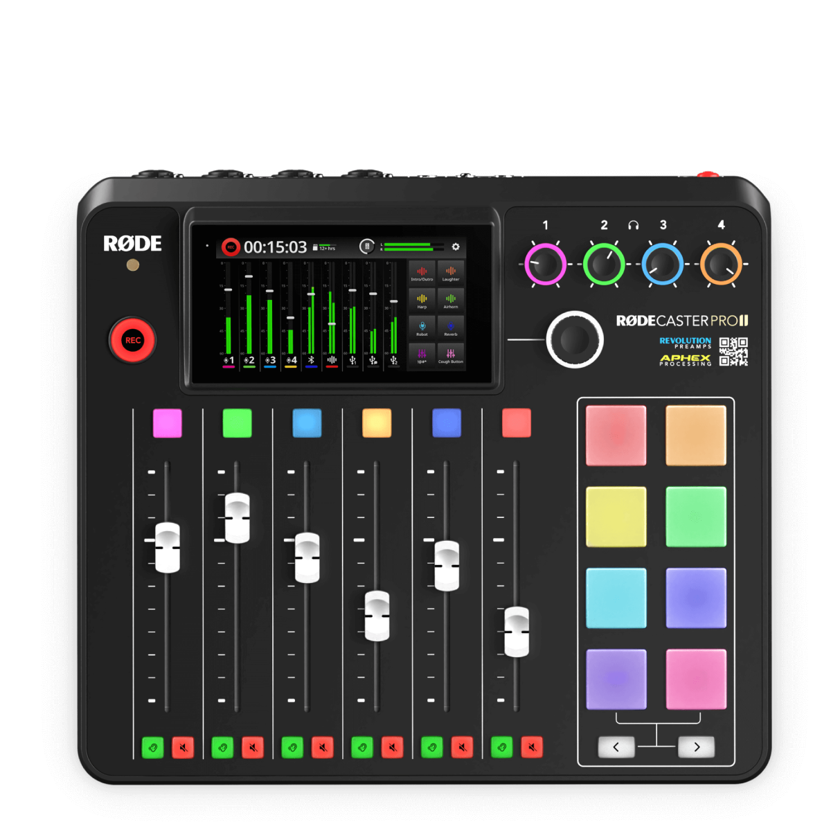 RODECaster Pro II, Integrated Production Studio plug type: B