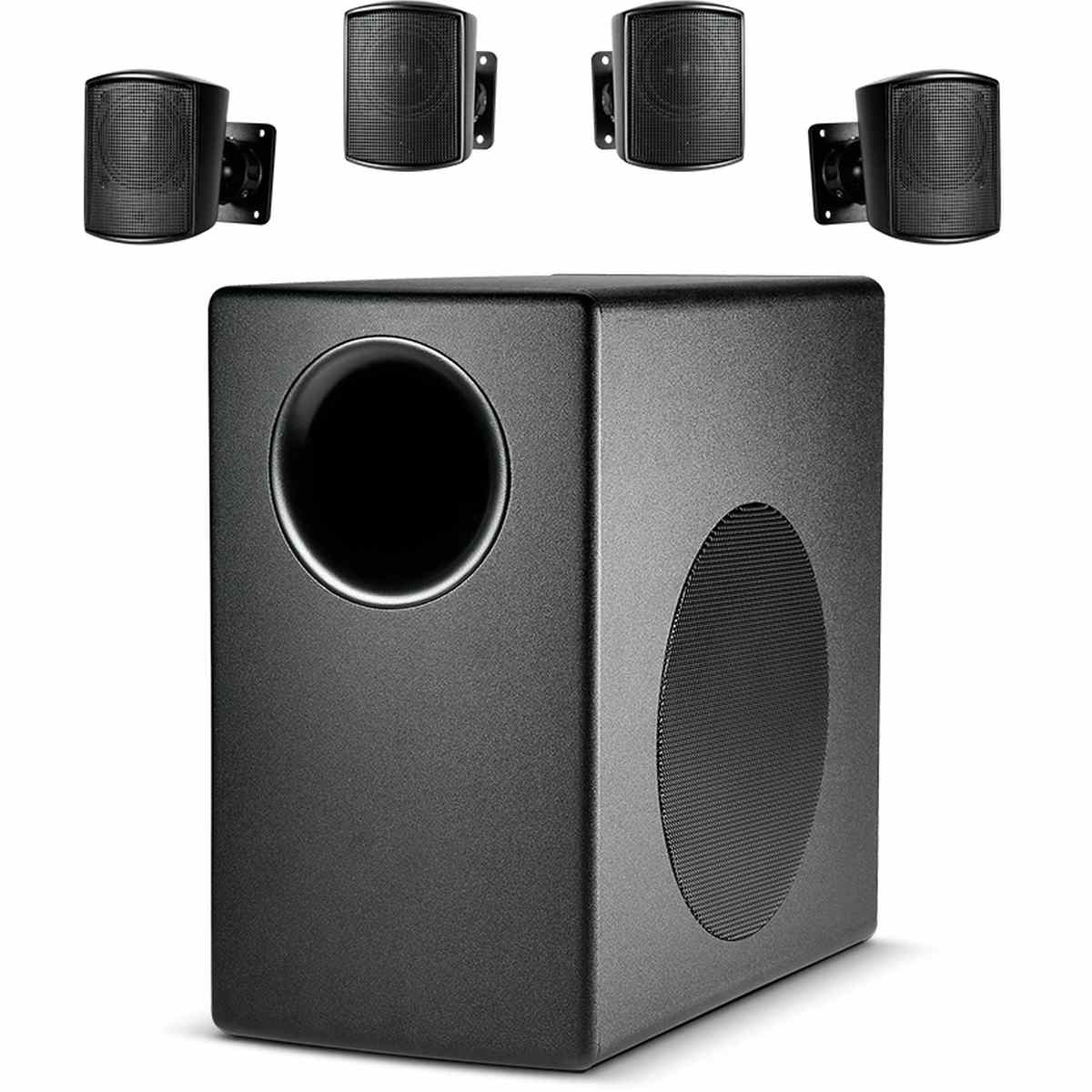 JBL C50PACK Surface-Mount Subwoofer-Satellite Loudspeaker System