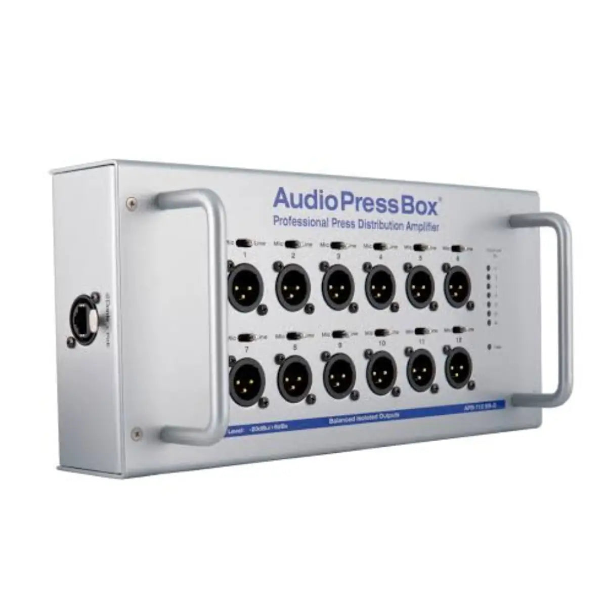 AUDIOPRESSBOX APB-P112 SB Passive Portable APB, 1 Line Input, 12 Mic Outputs