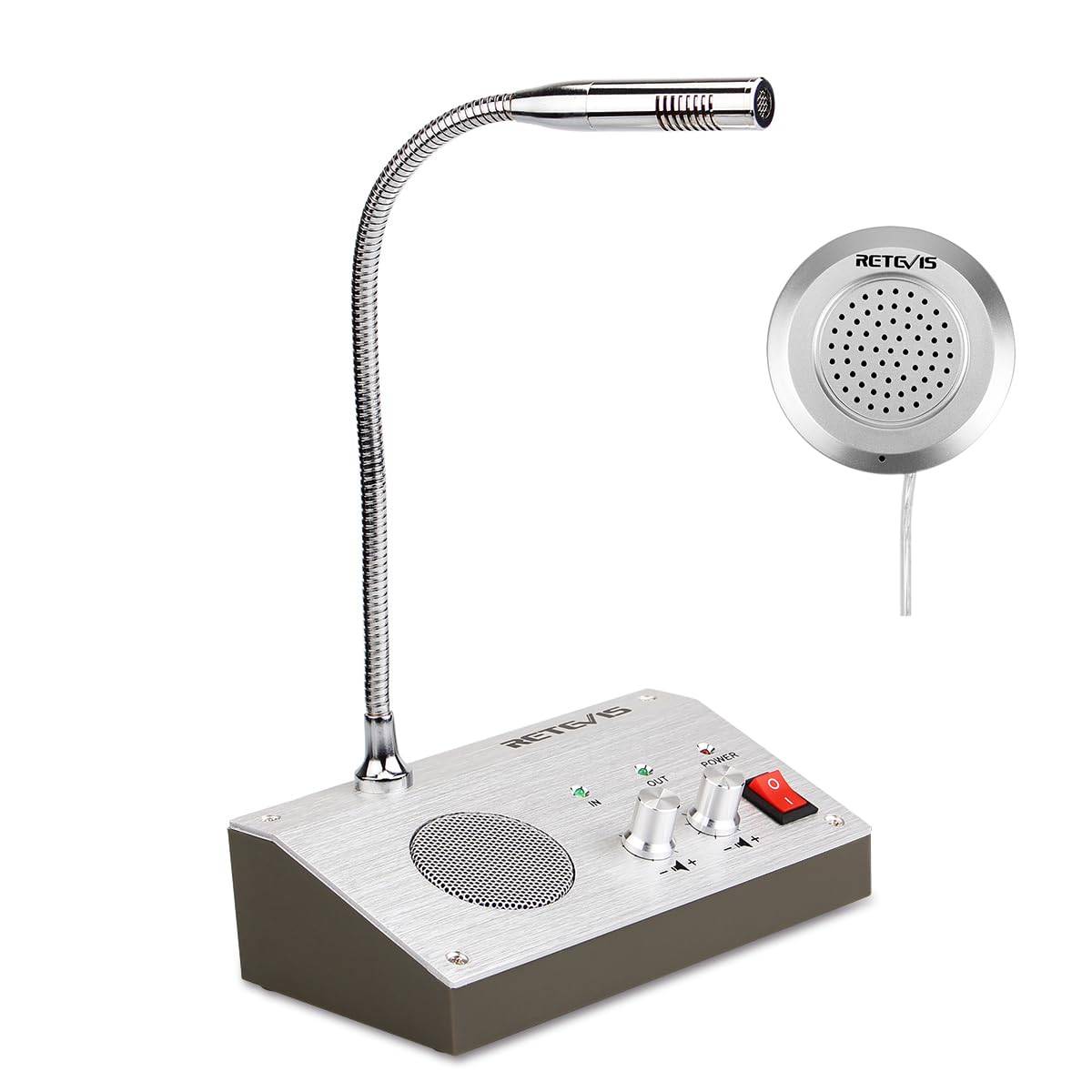 RETEVIS Window Speaker / Intercom Dual-Way Voice