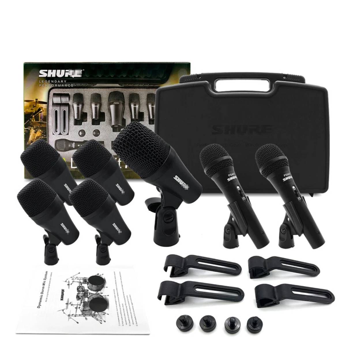 Shure PGADRUMKIT7 Drum Microphone Kit