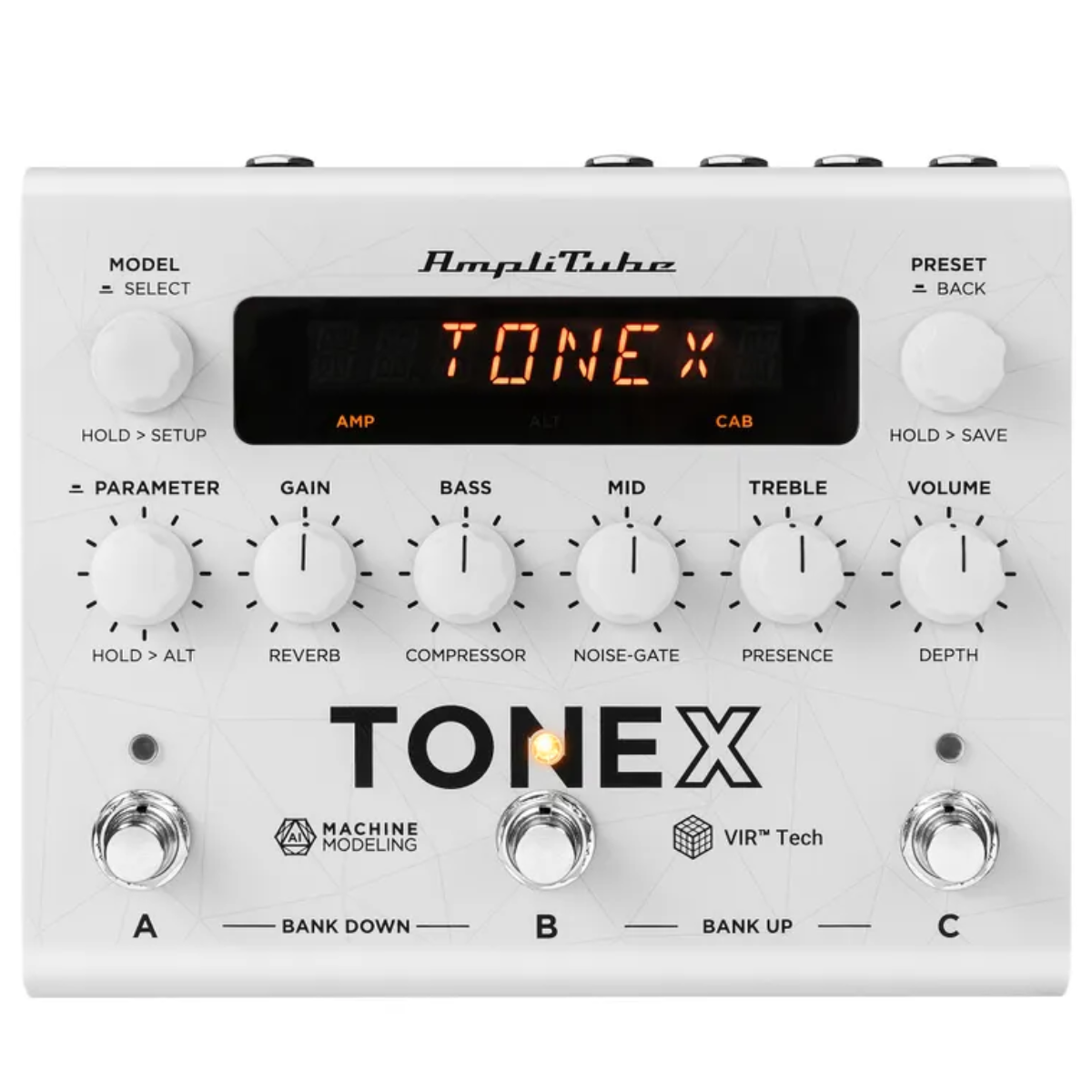 IK Multimedia XG-PEDAL-TONEX-IN Tonex Pedal (WHITE)