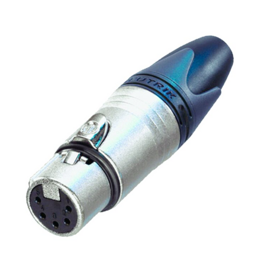 Neutrik NC5FXX, 5 Pin XLRF Connector (Silver)