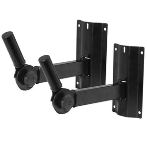 On-Stage Stands SS7322B Adjustable Wall Mount Speaker Bracket (Pair)