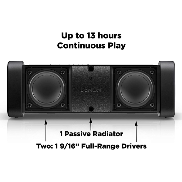 Denon Envaya Portable Bluetooth Speaker (DSB250BTBK)