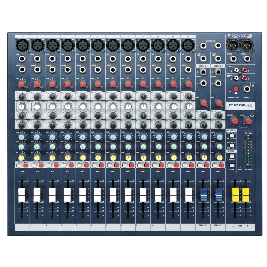 Soundcraft EPM 12 Analog Mixer
