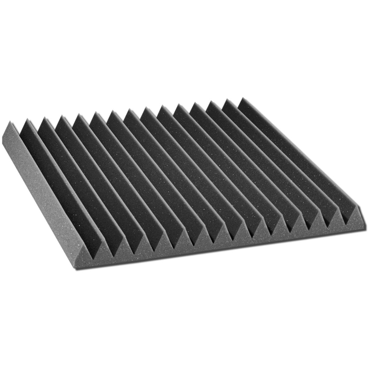 Auralex 2SF22CHA_HP StudioFoam Wedge Charcoal 2"x24"x24"