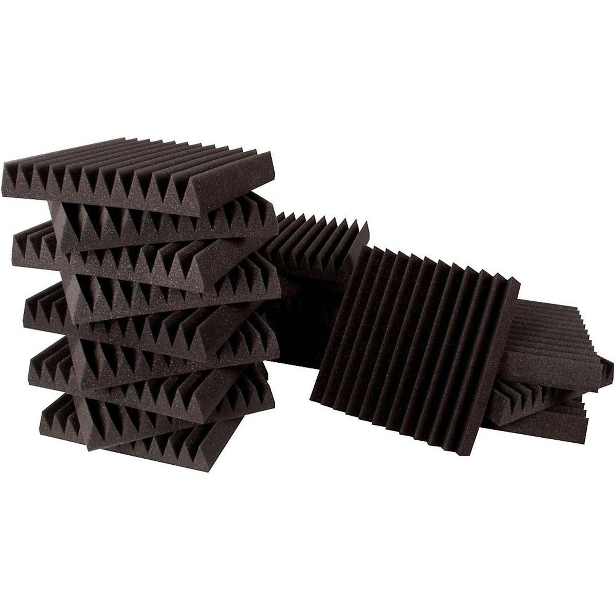 Auralex 2SF22CHA_HP StudioFoam Wedge Charcoal 2"x24"x24"