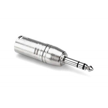 Hosa GXP-246 XLR3M to 1/4" TRSM Adaptor