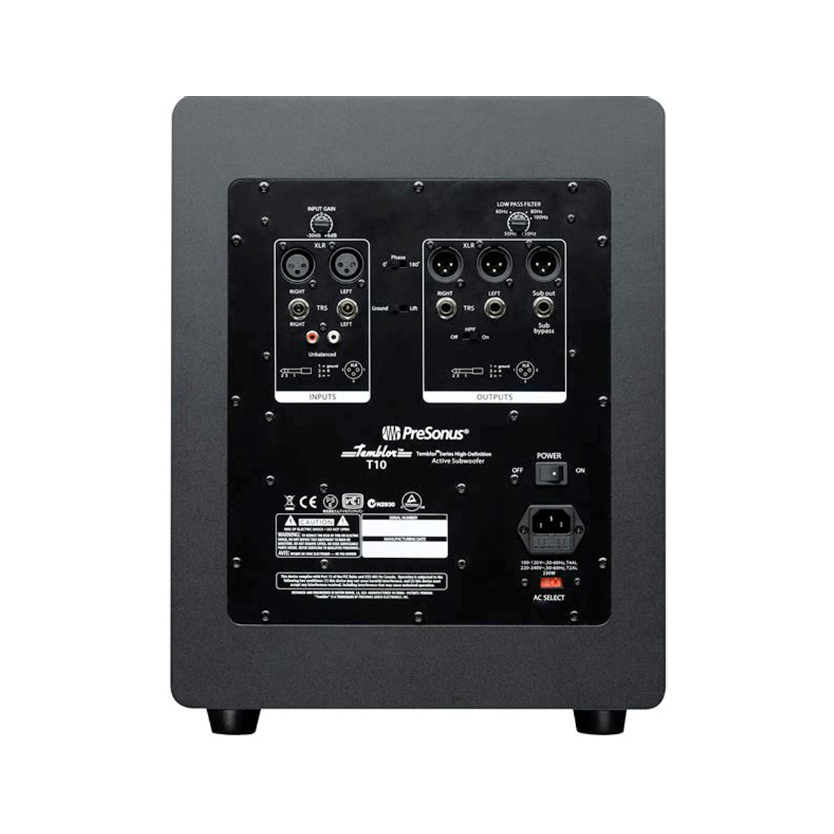 PreSonus Temblor T10 Studio Subwoofer