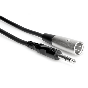 Hosa STX-120M 1/4" TRSM to XLR3M, 20ft