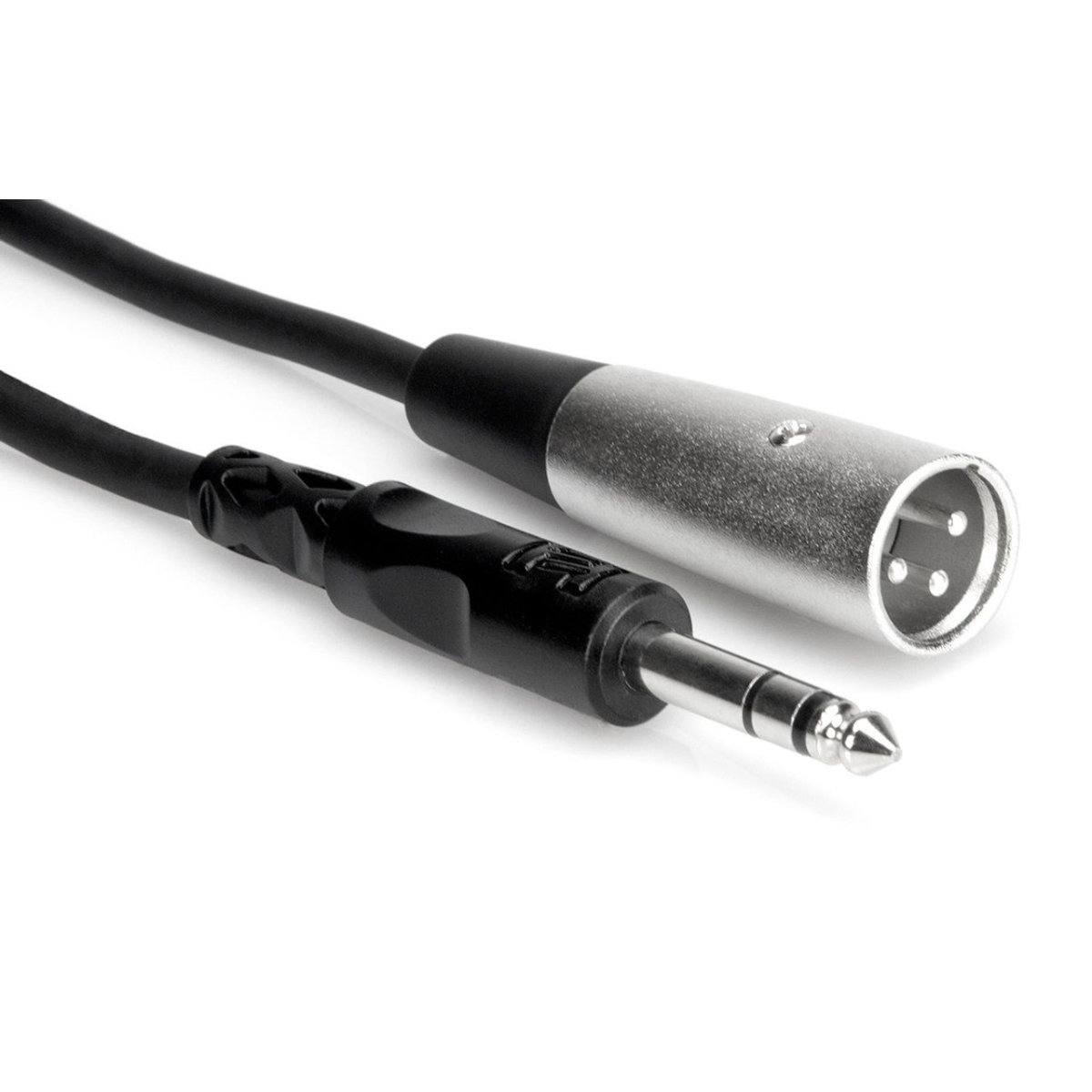 Hosa STX-102M 1/4" TRSM to XLR3M, 2ft