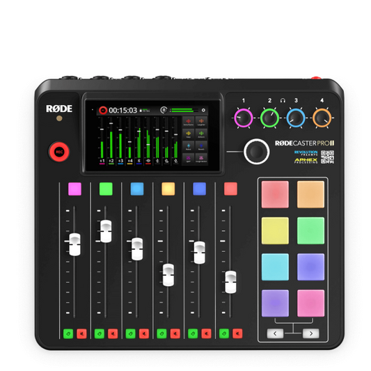 RODECaster Pro II, Integrated Production Studio plug type: B