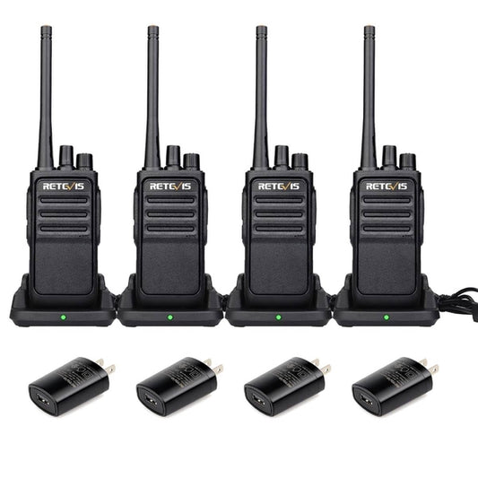 Retevis RT17 FRS Two-Way Radio Walkie talkies w/ Earpiece and Mic