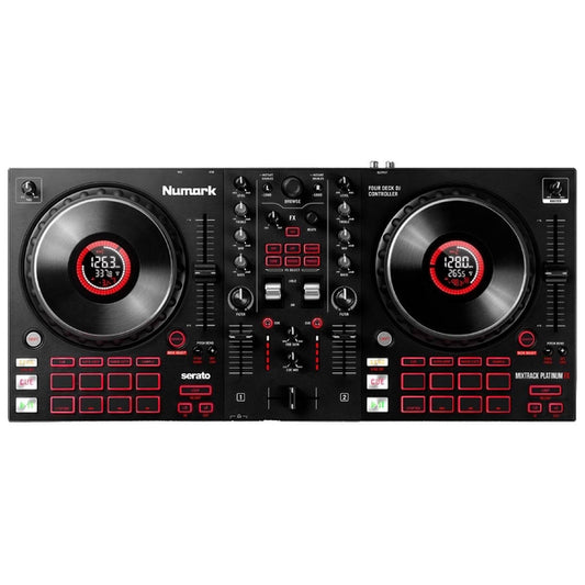Numark MIXTRACK PLATINUM FX DJ Controller touch platter in-wheel