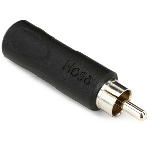 Hosa Technology GPR-104 1/4 Inch TSF to RCA Male, Adaptor