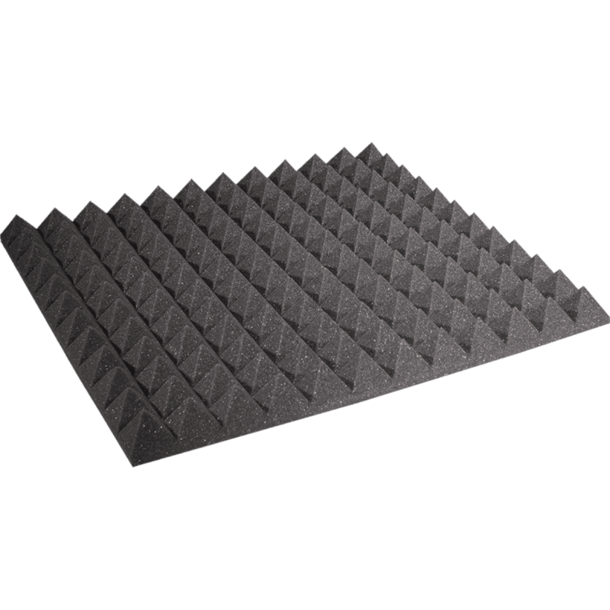 Auralex 2PYR22CHA_HP Studiofoam Pyramid Charcoal 2"X24"X24"