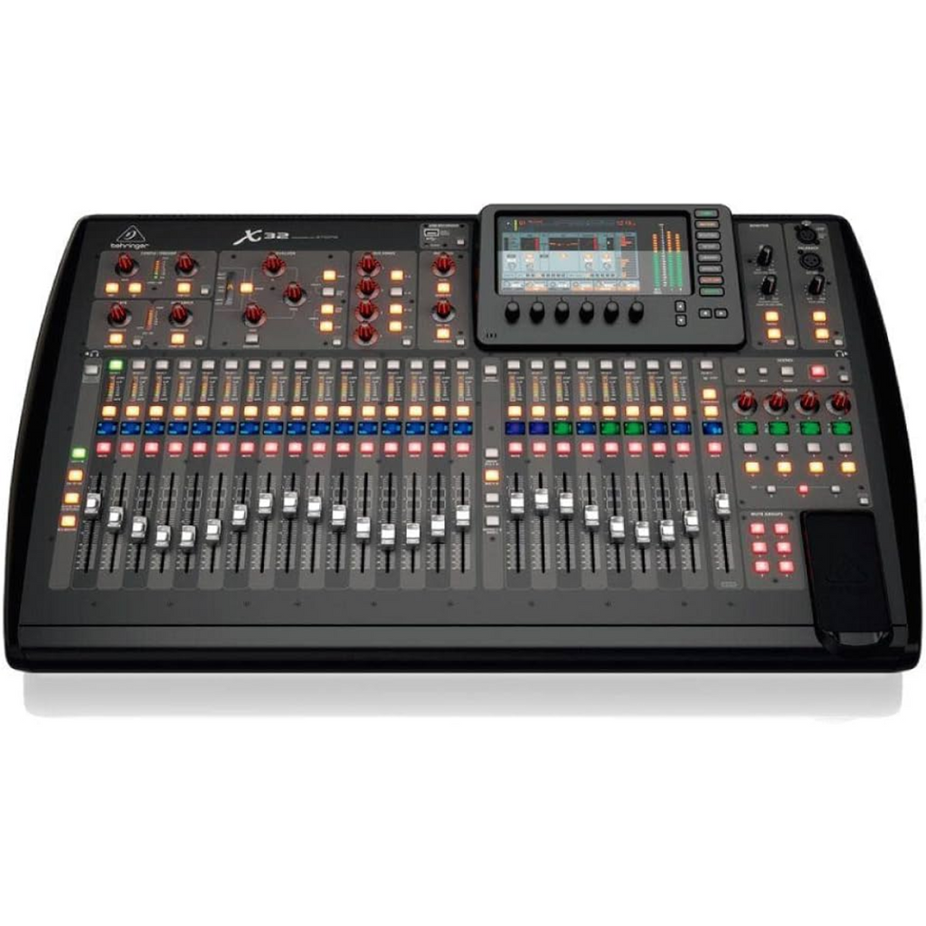 Behringer X32 40-Channel Digital Mixing Console with 32 Programmable Midas Preamps, 25 Motorized Faders