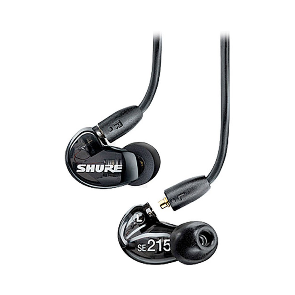 Shure SE215-K Sound-Isolating In-Ear Stereo Earphones (Black)