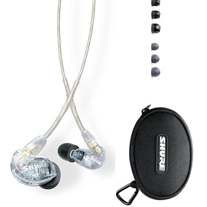 Shure SE215-CL In-Ear Monitoring Headphones (Clear)