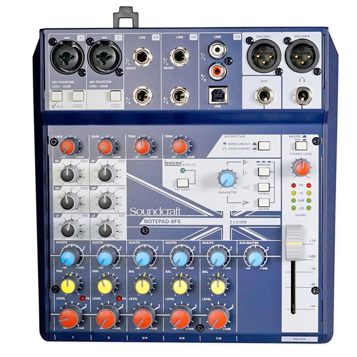 Soundcraft Notepad-8FX Analog Mixing Console