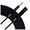 Mogami GOLD-TRS-XLRM-06 1/4" TRS Male Plug to XLR-Male, Gold Contacts, Straight Connectors, 6 Foot