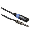 Whirlwind STM10 - 3-Pin Male XLR to 1/4" Male TRS Balanced Cable (10')