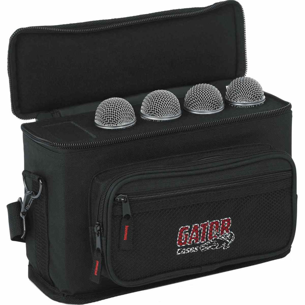 Gator Cases GM-4 4 Drop Mic Padded Bag