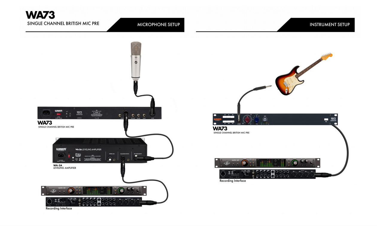 Warm Audio WA73 1073 Style Microphone Preamp