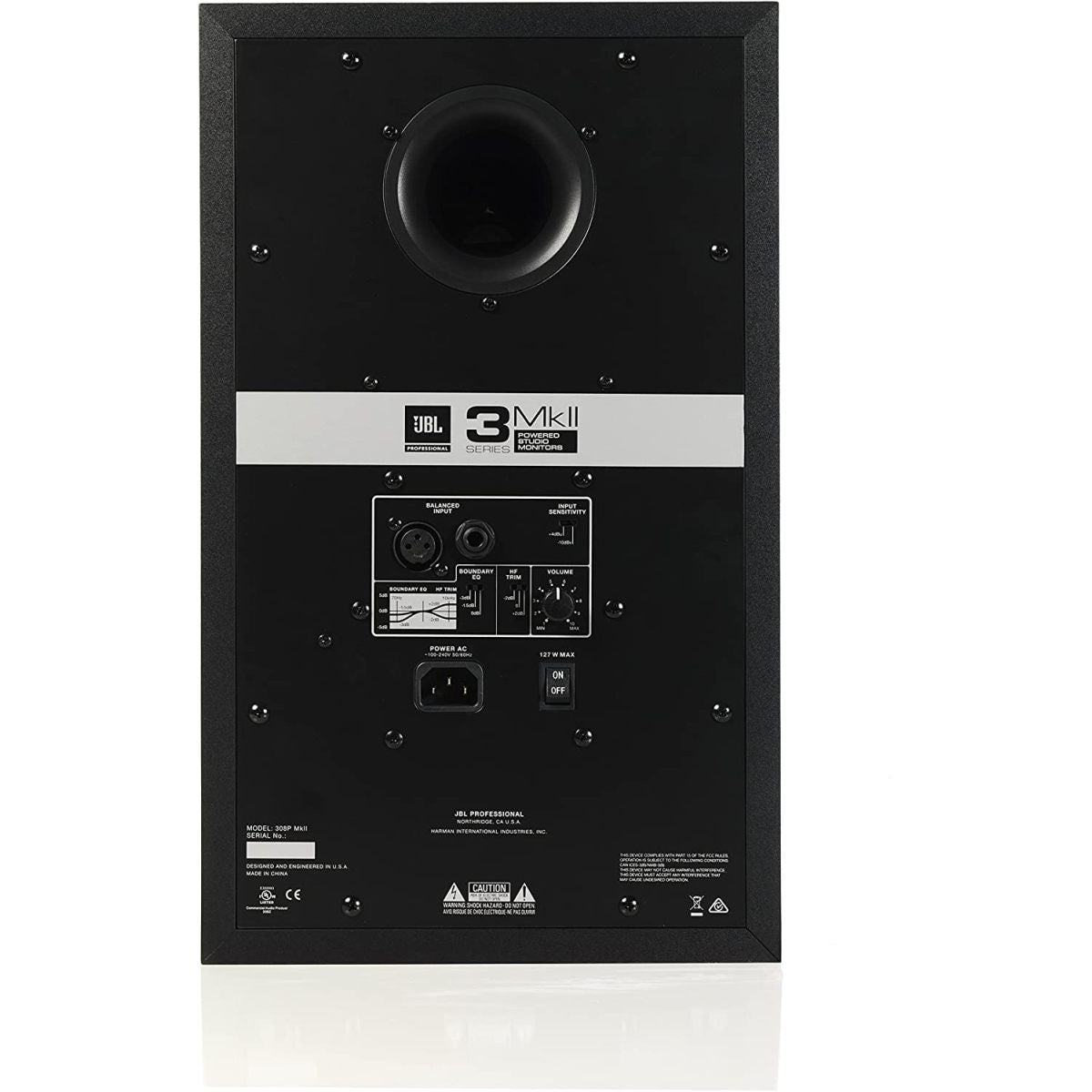 JBL 308PMkII - 308P MkII - Powered 8" Two-Way Studio Monitor