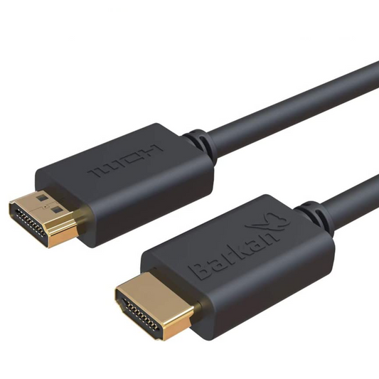 Barkan HD18E1 High speed+ HDMI cable 6ft / 1.8m