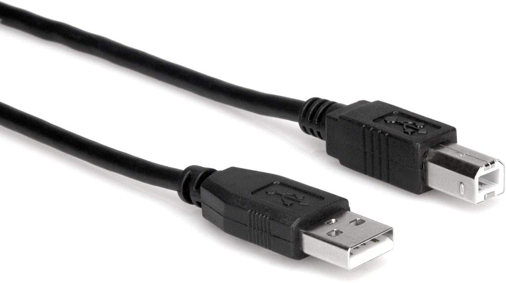Hosa Technology USB-203AB Type A to Type B USB 2.0 Cable, 3ft