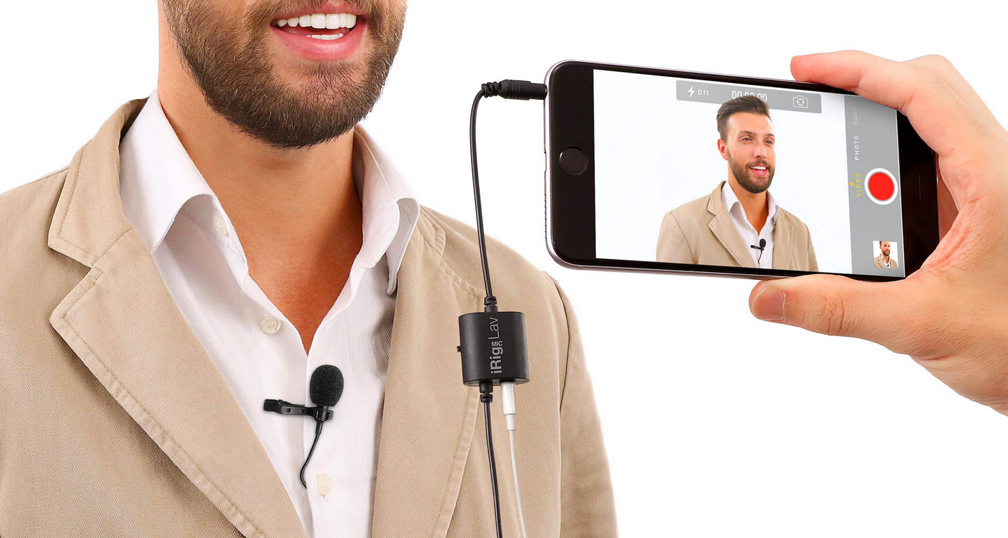 IK Multimedia iRig Mic Lav (2-pack)