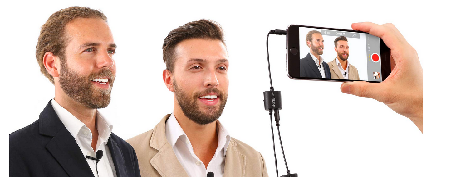 IK Multimedia iRig Mic Lav (2-pack)