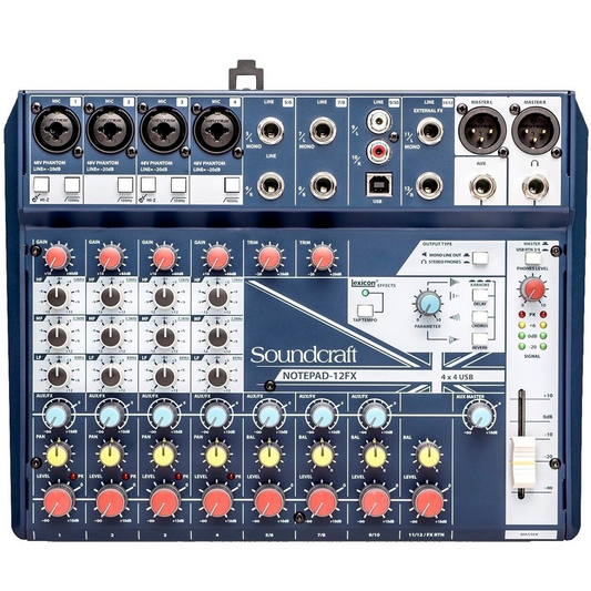 Soundcraft Notepad-12FX USB Mixer