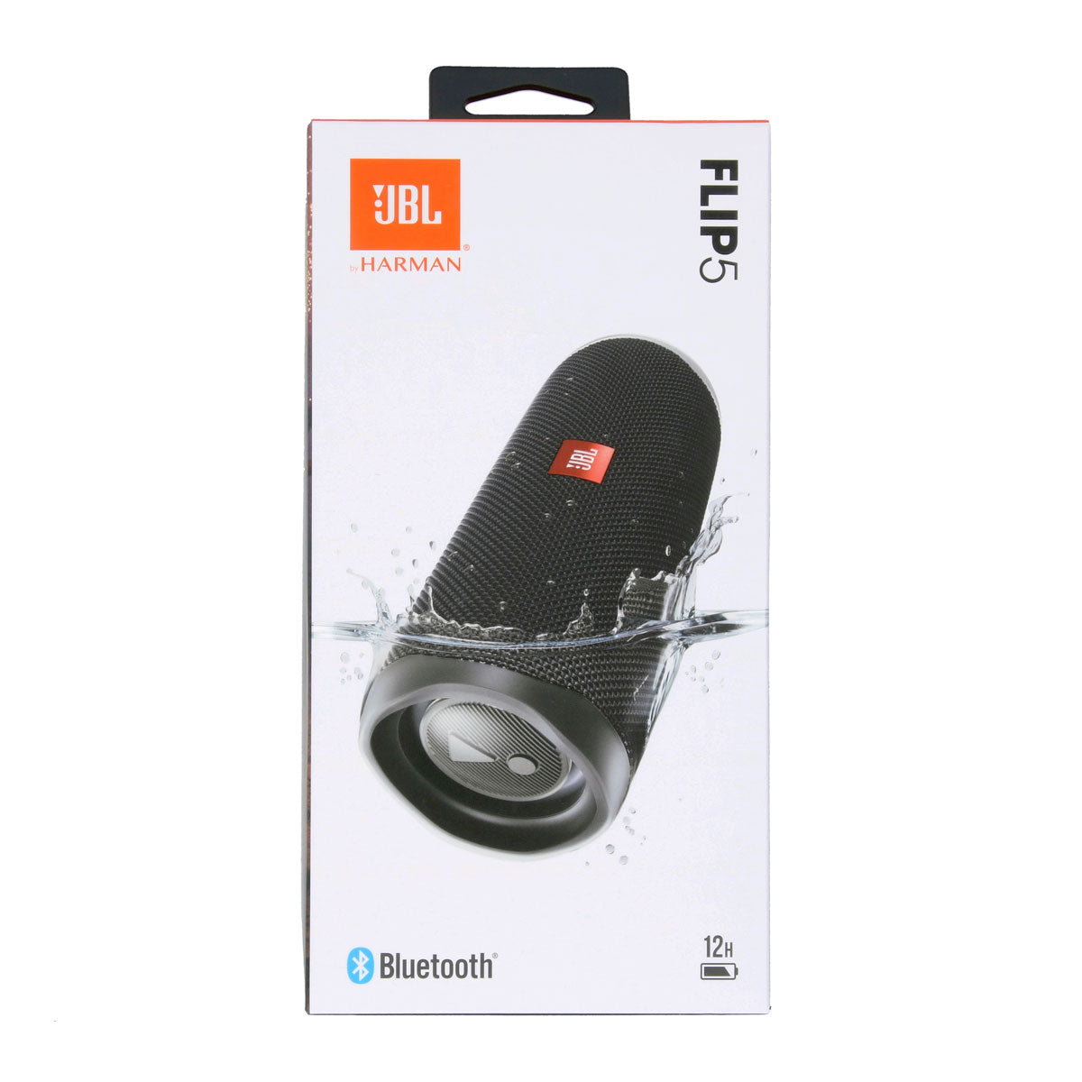 JBL Flip 5 Waterproof Bluetooth Speaker (Black)