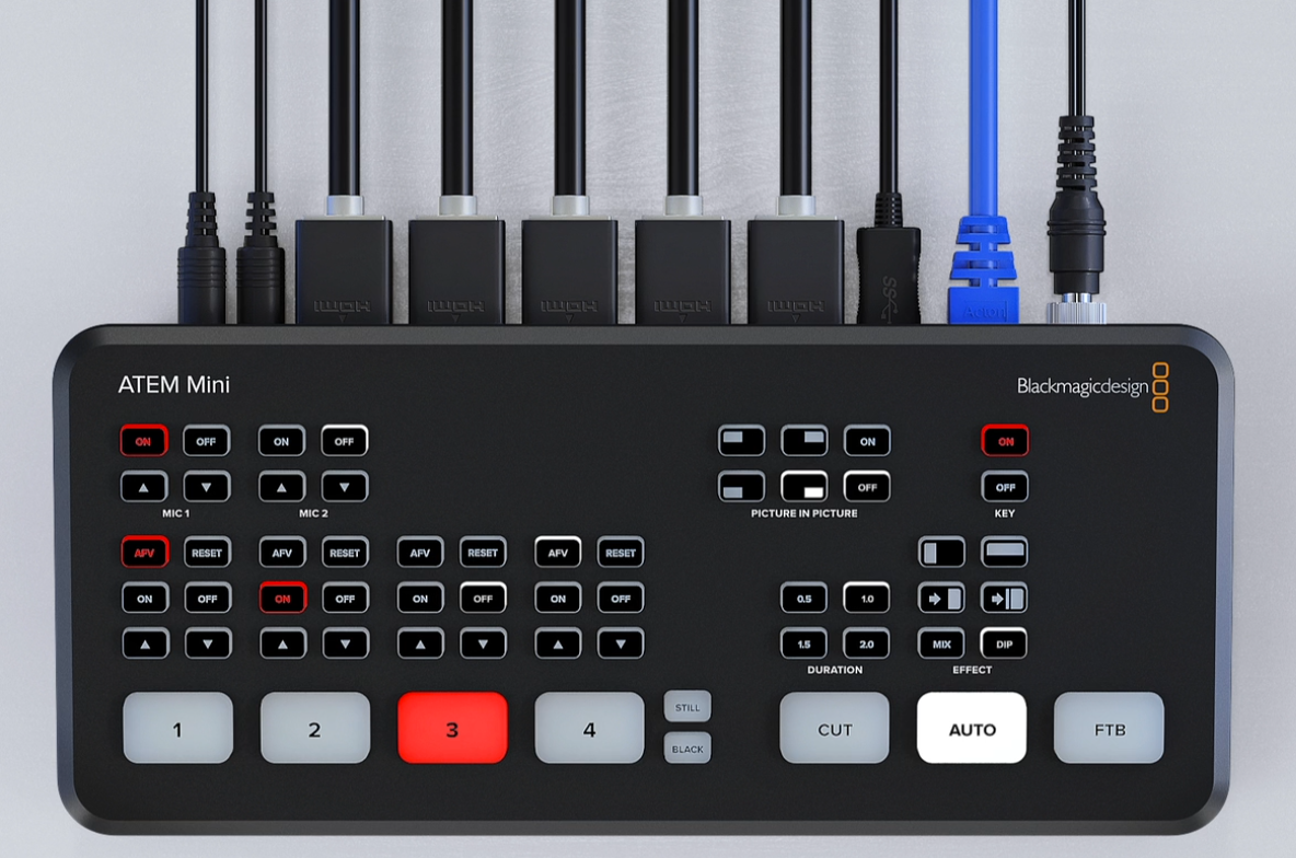 Blackmagic Design Atem Mini HDMI Live Switcher