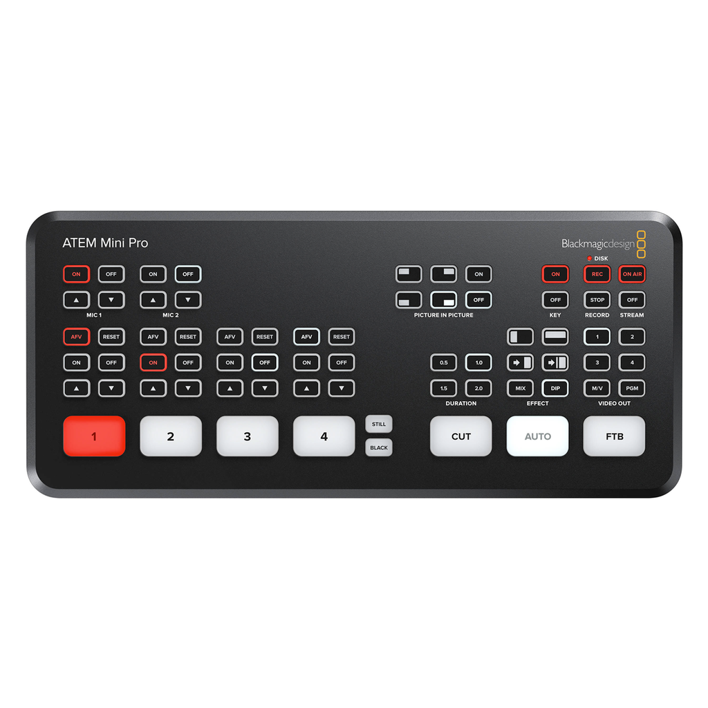 Blackmagic Design ATEM Mini PRO HDMI Live Stream Switcher
