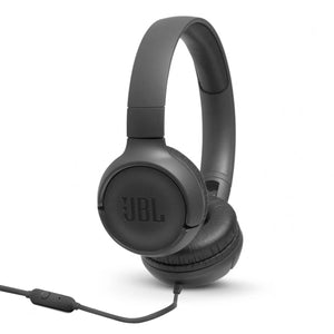 JBL TUNE 500 Wired On-Ear Headphones with microphone (Black)